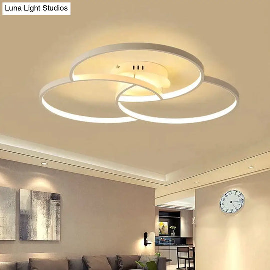 Nordic-Inspired Led Ceiling Lamp - Illuminate Your Living Room Or Bedroom With Elegance And Style