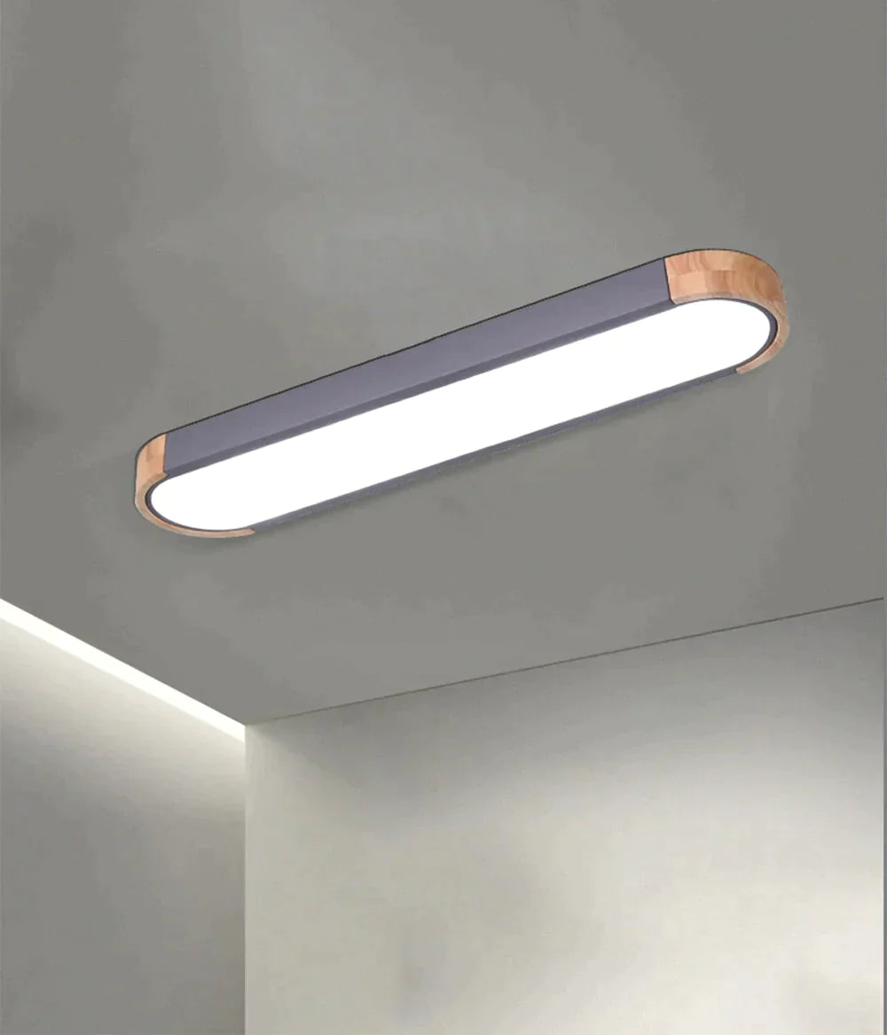 Nordic Led Ceiling Light Aisle Lights Office Strip Lighting Round Corner Creative Simple Corridor