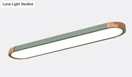 Nordic Led Ceiling Light Aisle Lights Office Strip Lighting Round Corner Creative Simple Corridor