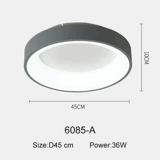 Nordic Led Ceiling Lights For Bedroom Kitchen Post Modern Lighting Lamp Dimmable With Remote