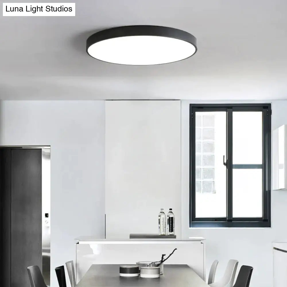 Nordic Led Ceiling Lights Ultra Thin Modern Lighting