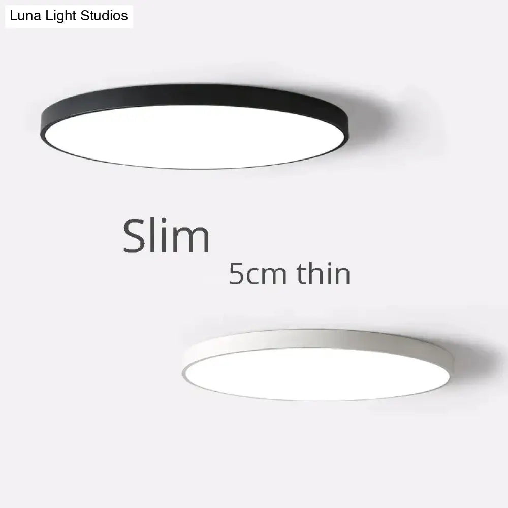 Nordic Led Ceiling Lights Ultra Thin Modern Lighting