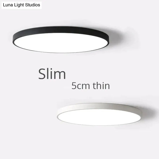 Nordic Led Ceiling Lights Ultra Thin Modern Lighting