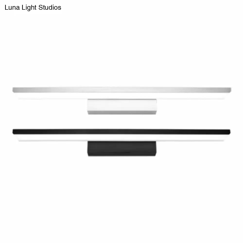 Nordic Led Vanity Light In Sleek Bar Design For Modern Bathroom Decor