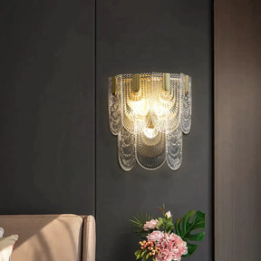 Nordic Light Luxury Creative Bedroom Bedside Copper Wall Lamp Copper Wall Lamps