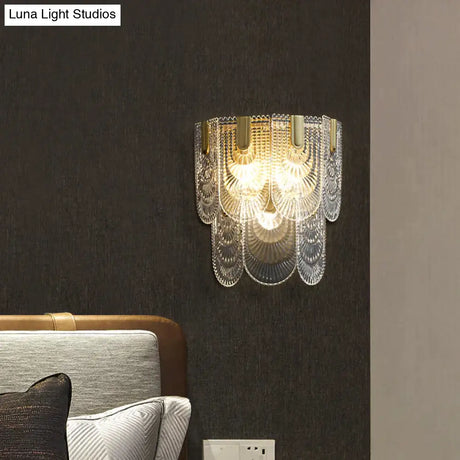 Nordic Light Luxury Creative Bedroom Bedside Copper Wall Lamp Copper Wall Lamps