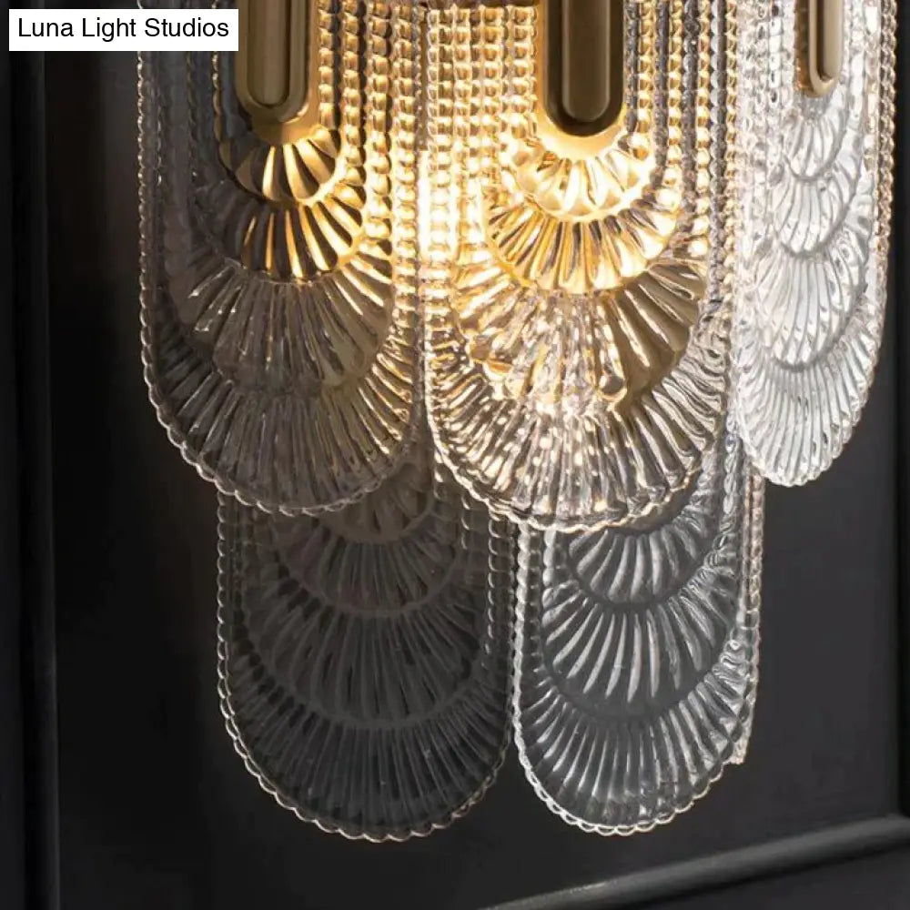 Nordic Light Luxury Creative Bedroom Bedside Copper Wall Lamp Copper Wall Lamps