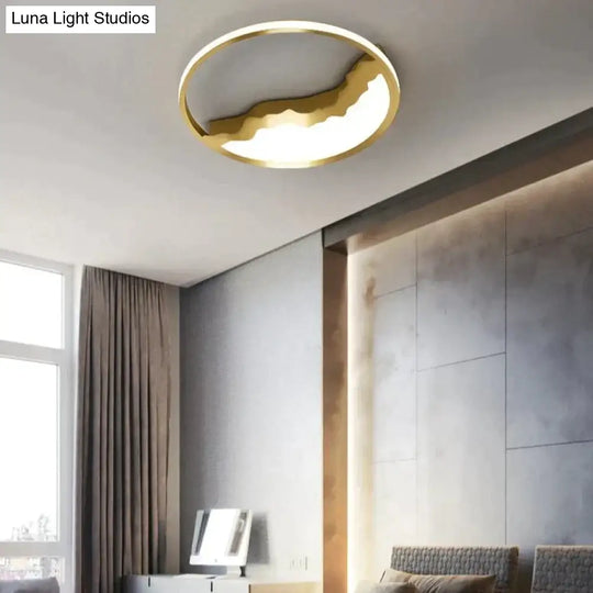 Nordic Light Luxury Room All Copper Ceiling Led Lights