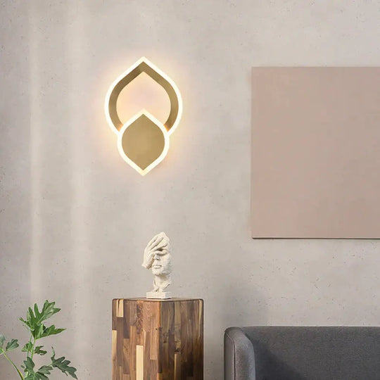 Nordic Light Luxury Room All Copper Wall Lamp Lamps