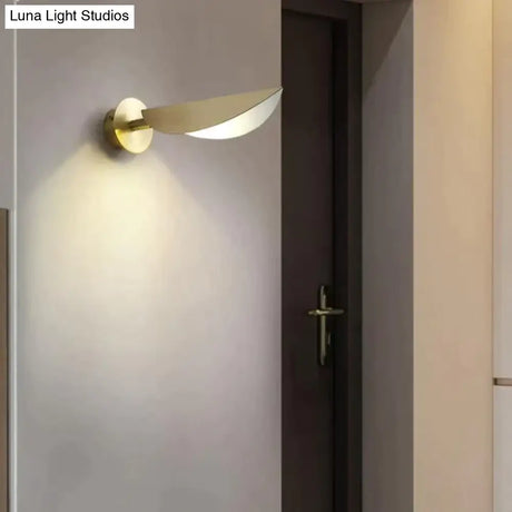 Nordic Lighting All Copper Wall Lamp Bedroom Room Bedside Simple Living Corridor Creative Light