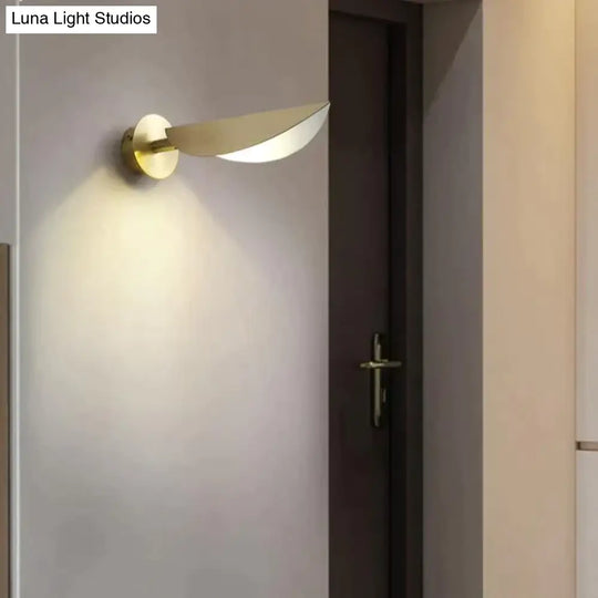 Nordic Lighting All Copper Wall Lamp Bedroom Room Bedside Simple Living Corridor Creative Light