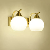 Nordic Living Room Background Wall Bedroom Copper Lamp Lamps