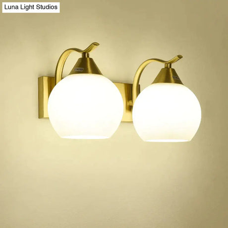 Nordic Living Room Background Wall Bedroom Copper Wall Lamp Copper Wall Lamps