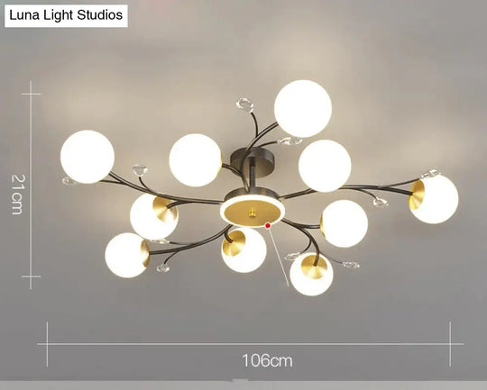 Nordic Living Room Lamp Simple Modern Atmosphere Luxury Ceiling