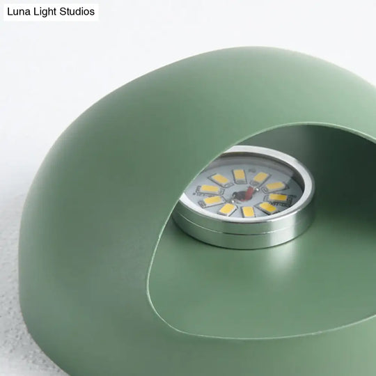 Nordic Metal Led Wall Lamp In Yellow/Grey/Green