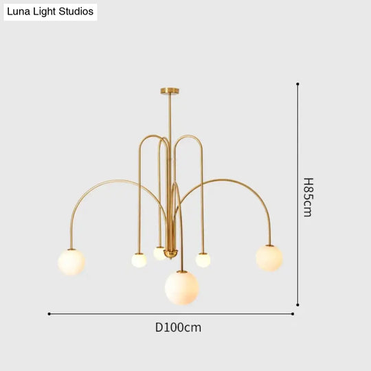 Nordic Minimalist Living Room Restaurant Lamp Creative Personality Study Cafe Clothing Store Art