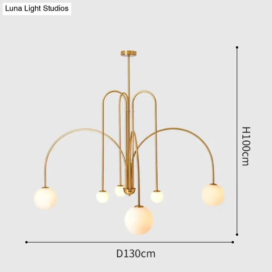 Nordic Minimalist Living Room Restaurant Lamp Creative Personality Study Cafe Clothing Store Art