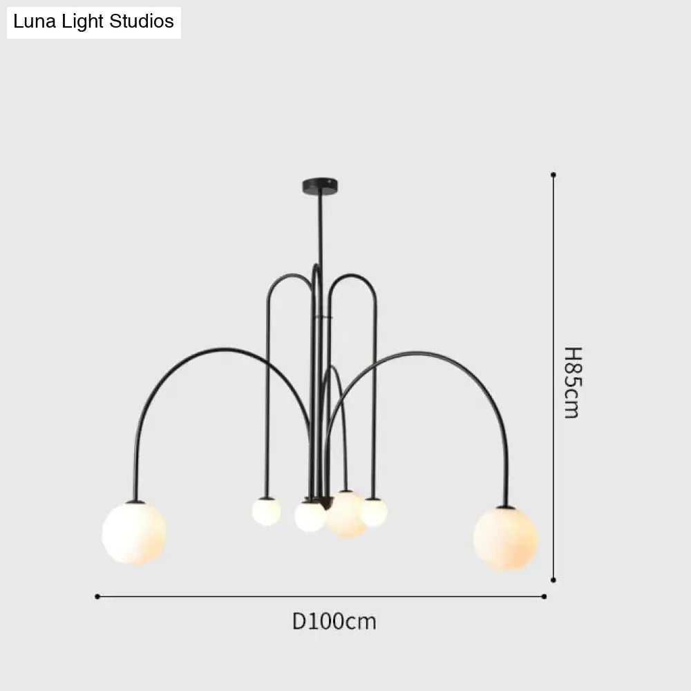 Nordic Minimalist Living Room Restaurant Lamp Creative Personality Study Cafe Clothing Store Art