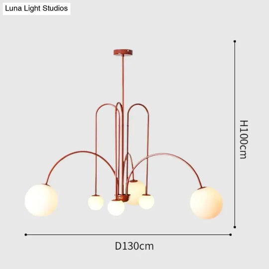 Nordic Minimalist Living Room Restaurant Lamp Creative Personality Study Cafe Clothing Store Art