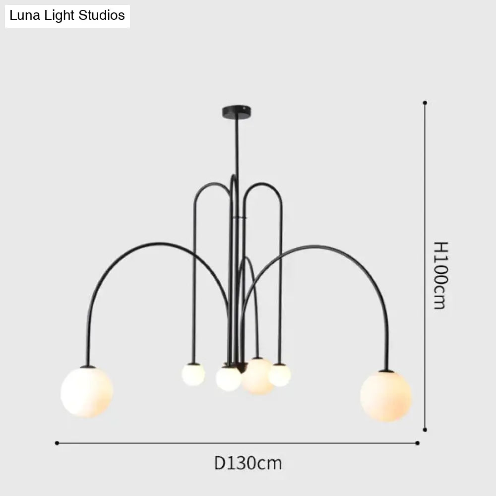 Nordic Minimalist Living Room Restaurant Lamp Creative Personality Study Cafe Clothing Store Art