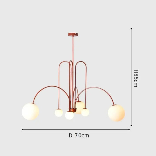 Nordic Minimalist Living Room Restaurant Lamp Creative Personality Study Cafe Clothing Store Art