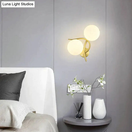 Nordic Minimalist Modern Living Room Corridor Bedroom Full Copper Wall Lamp Copper Wall Lamps