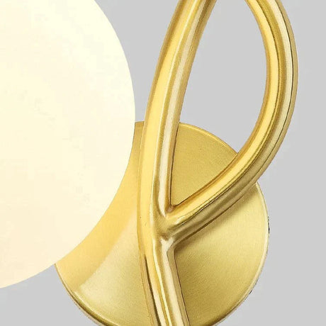 Nordic Minimalist Modern Living Room Corridor Bedroom Full Copper Wall Lamp Lamps