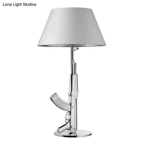 Nordic Modern Ak47 Gun_Lounge Silvery Gold Lustre Bedroom Lamp Led Floor Lamps Kids Children Room