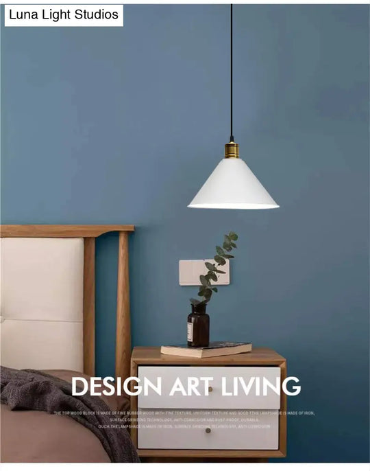 Nordic Style Metal Hanging Pendant Lamp With Modern Design - Ideal For Restaurant Ceilings