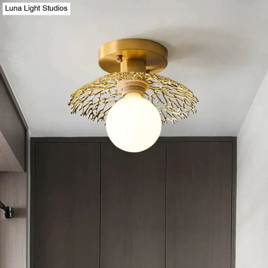 Nordic Modern Simple Corridor Bedroom Balcony Ceiling Lamp