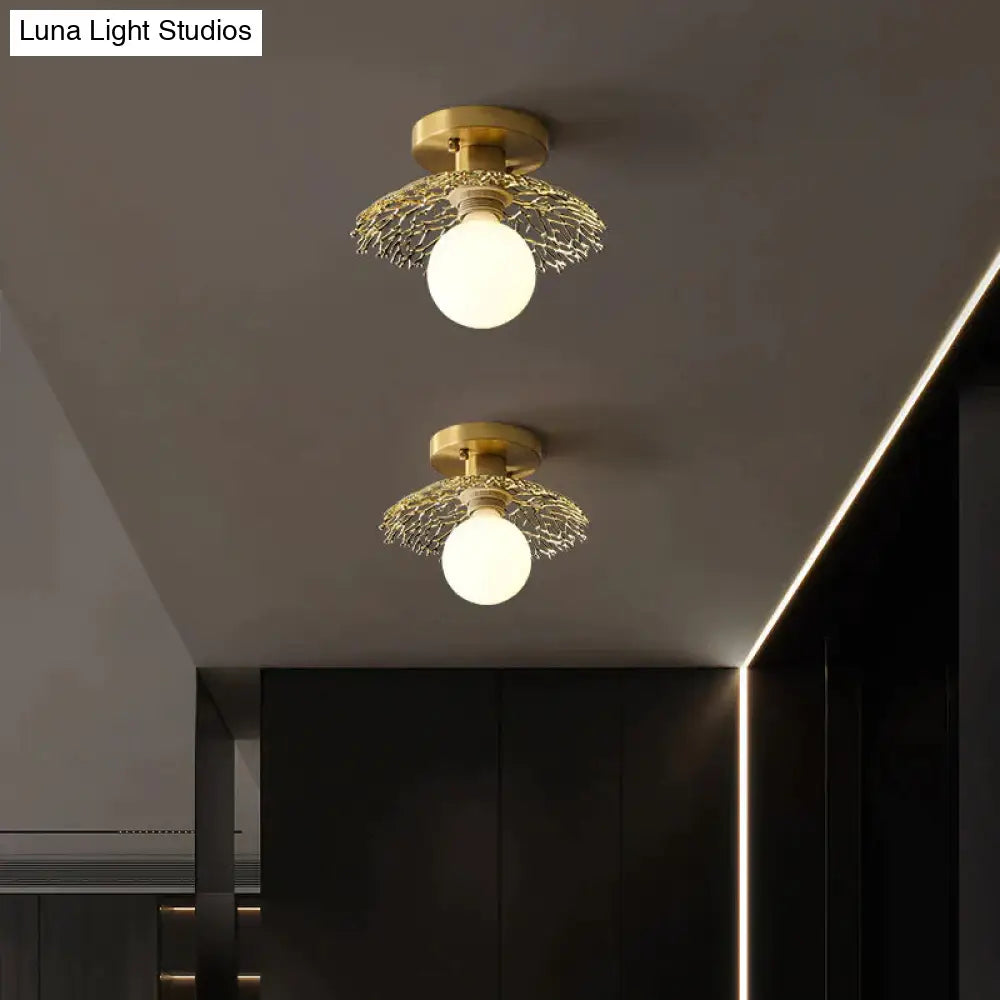 Nordic Modern Simple Corridor Bedroom Balcony Ceiling Lamp