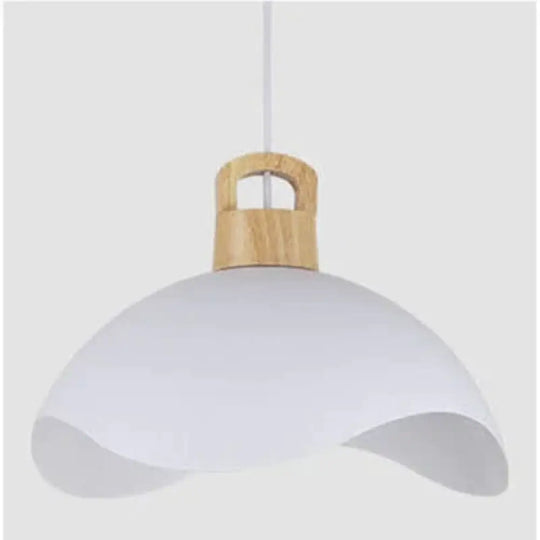 Nordic Modern Wood Aluminum E27 Pendant Lights Dining Room Bedroom Bedside Kitchen Living Billiard