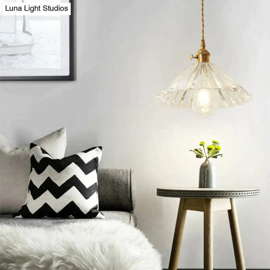 Nordic Post-Modern Creative Glass Single-Head E27 Pendant Light For Dining Room Living Bedroom