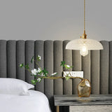 Nordic Post-Modern Creative Glass Single-Head E27 Pendant Light For Dining Room Living Bedroom