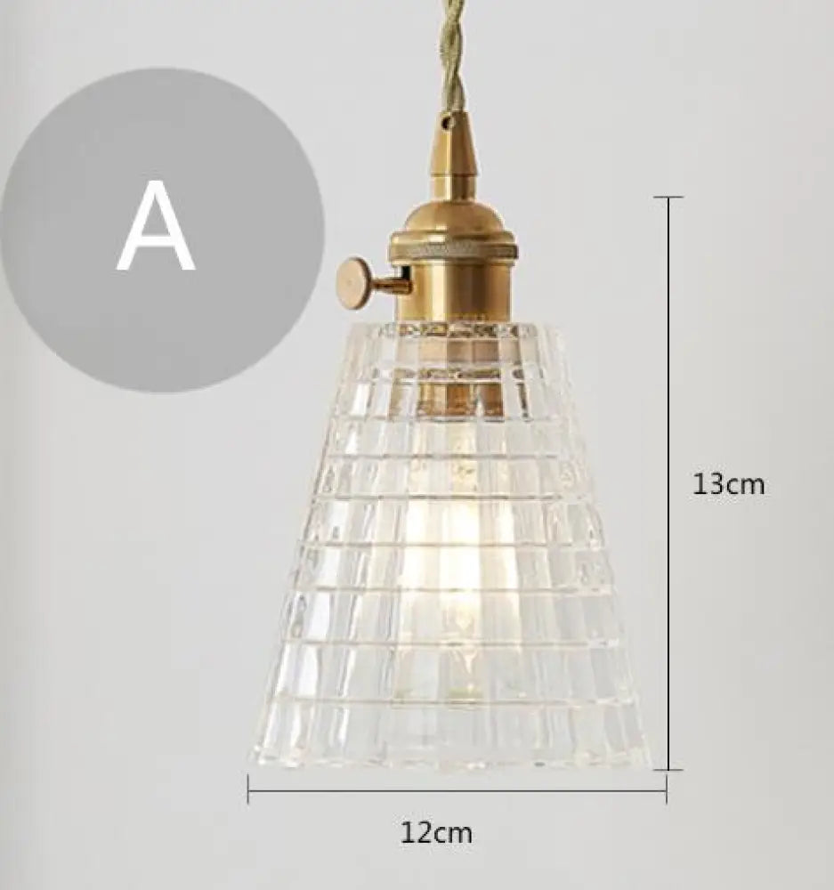 Nordic Post-Modern Creative Glass Single-Head E27 Pendant Light For Dining Room Living Bedroom