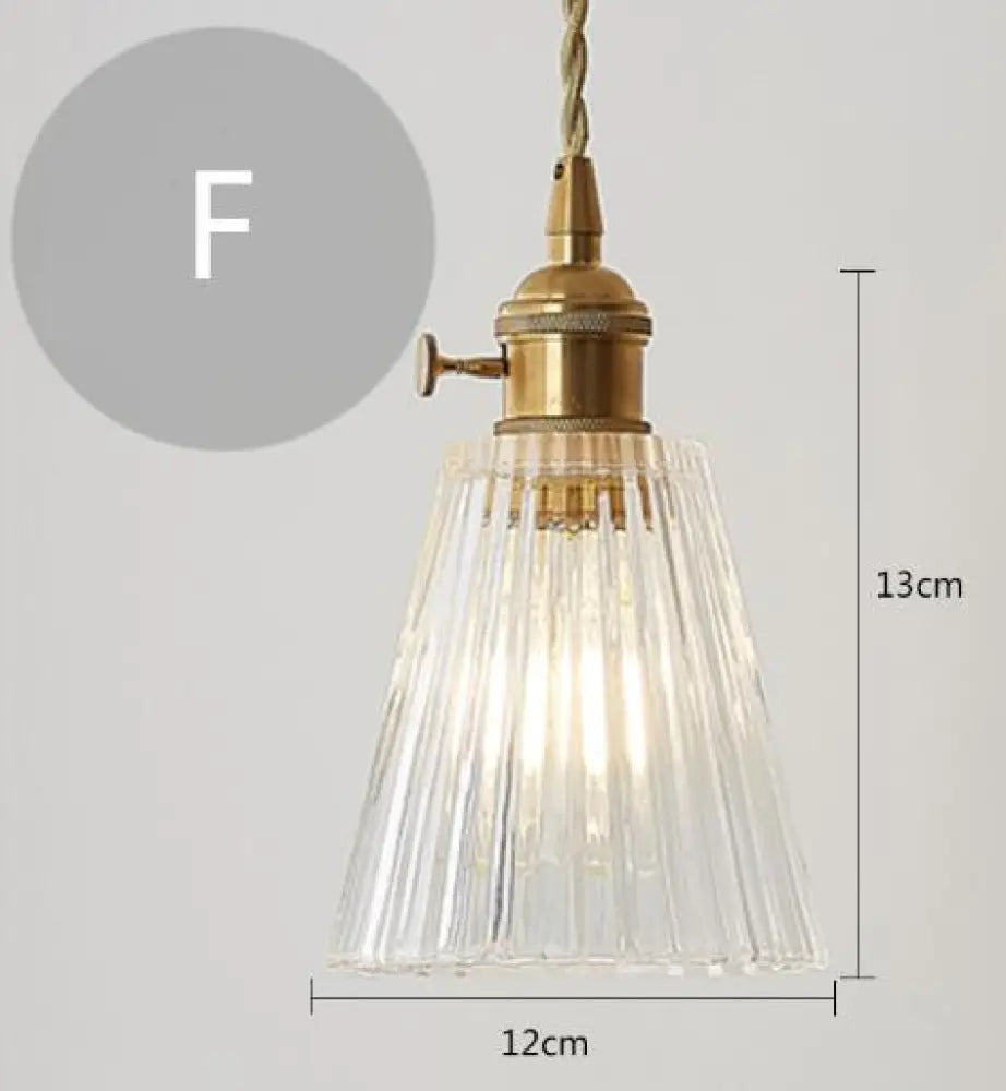 Nordic Post-Modern Creative Glass Single-Head E27 Pendant Light For Dining Room Living Bedroom