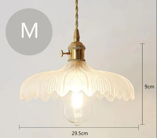 Nordic Post-Modern Creative Glass Single-Head E27 Pendant Light For Dining Room Living Bedroom