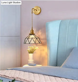 Nordic Retro Glass Copper Wall Lamp Copper Wall Lamps