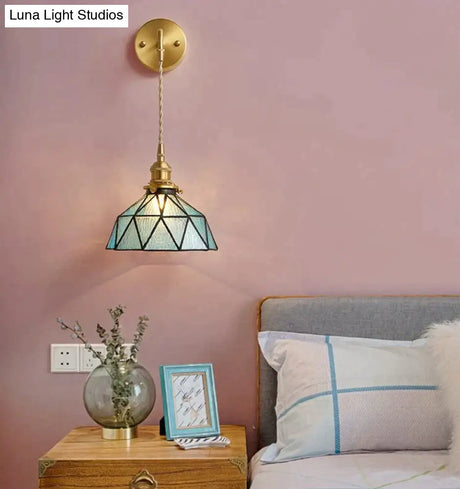 Nordic Retro Glass Copper Wall Lamp Copper Wall Lamps