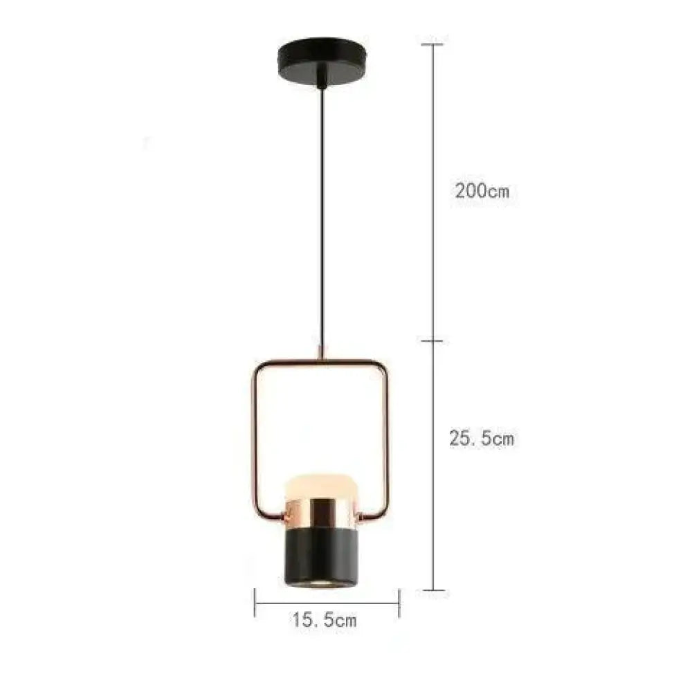 Nordic Simple Creative Chandelier Postmodern Luxury Rotating Table Lamp Led Single Bedroom Bedside