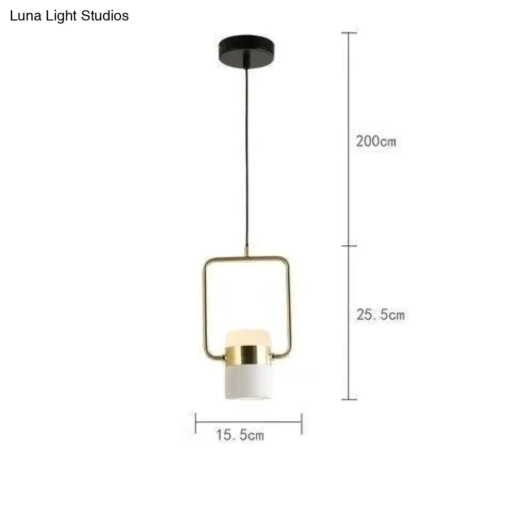 Nordic Simple Creative Chandelier Postmodern Luxury Rotating Table Lamp Led Single Bedroom Bedside