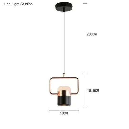 Nordic Simple Creative Chandelier Postmodern Luxury Rotating Table Lamp Led Single Bedroom Bedside