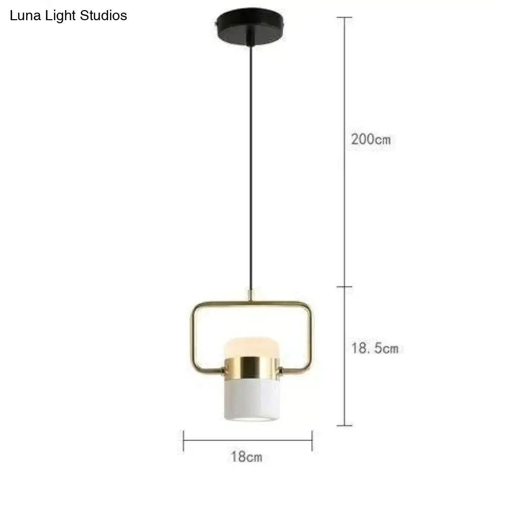 Nordic Simple Creative Chandelier Postmodern Luxury Rotating Table Lamp Led Single Bedroom Bedside