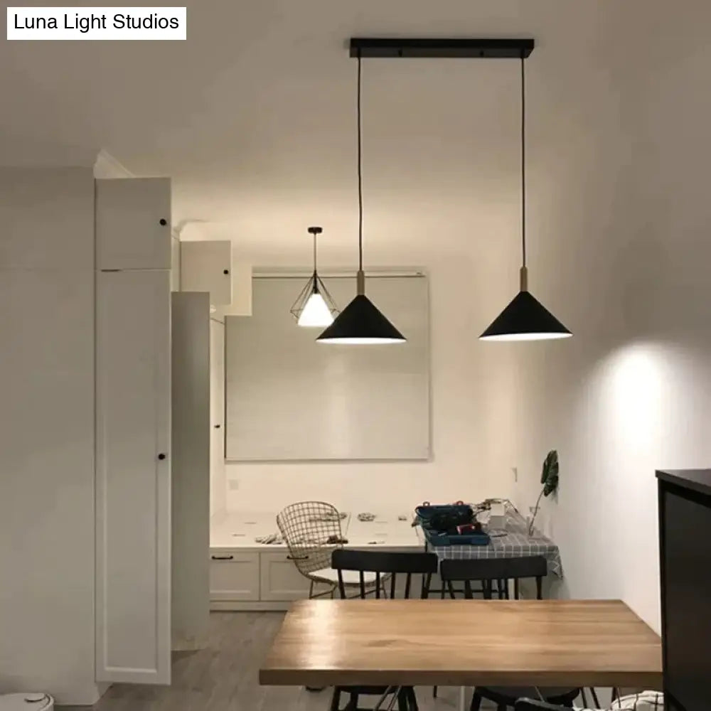 Nordic Simple Kitchen Pendant Light Island Dining Room Suspension Lamp Led Ceiling Lighting