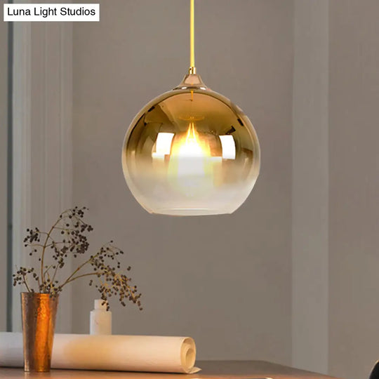 Nordic Spherical Dining Room Hanging Light Pendant Lighting