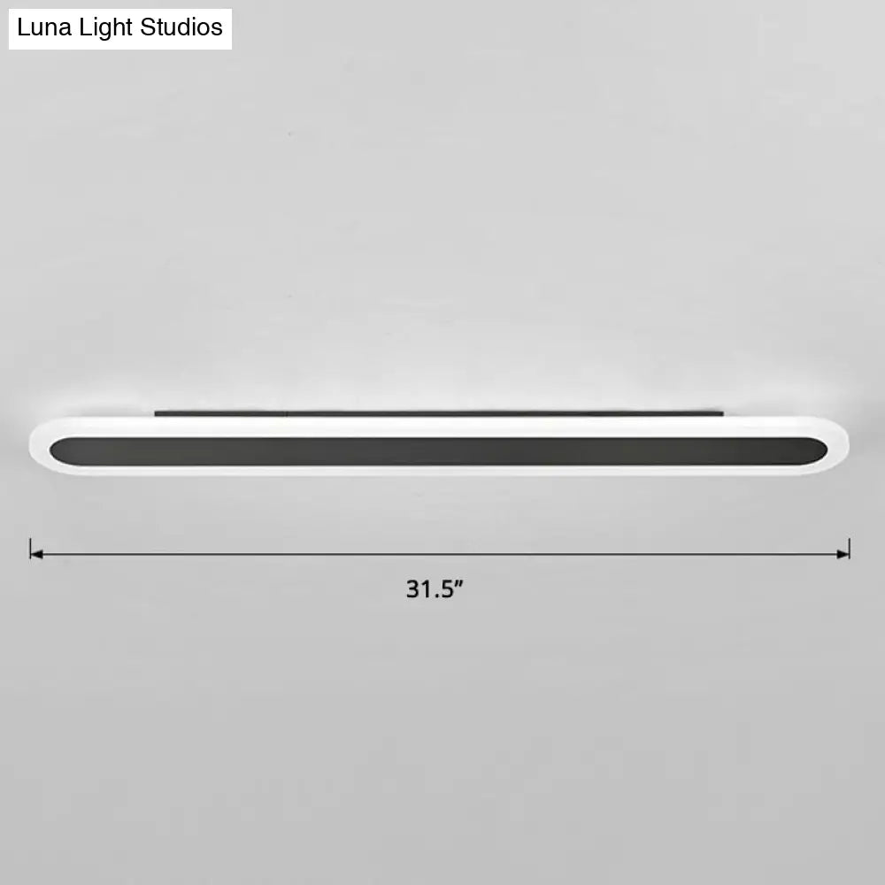 Nordic Style Acrylic Bar Led Wall Sconce For Corridor Lighting