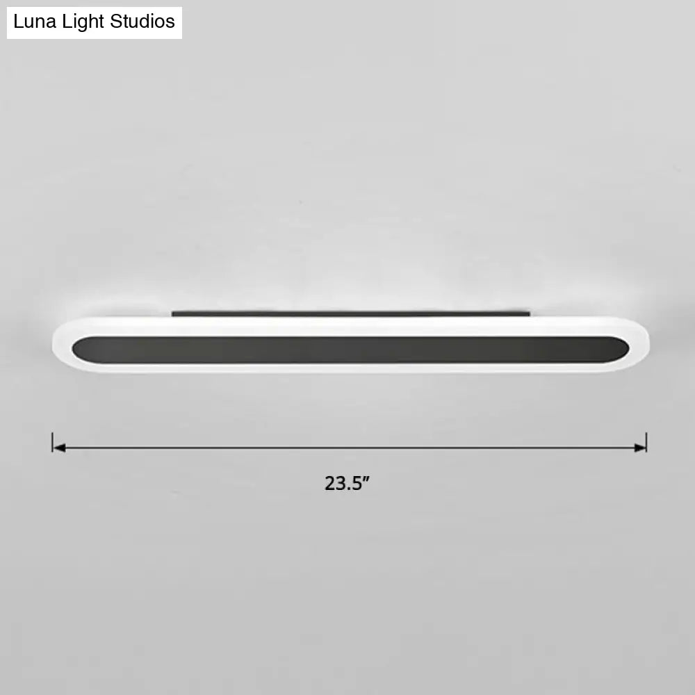 Nordic Style Acrylic Bar Led Wall Sconce For Corridor Lighting