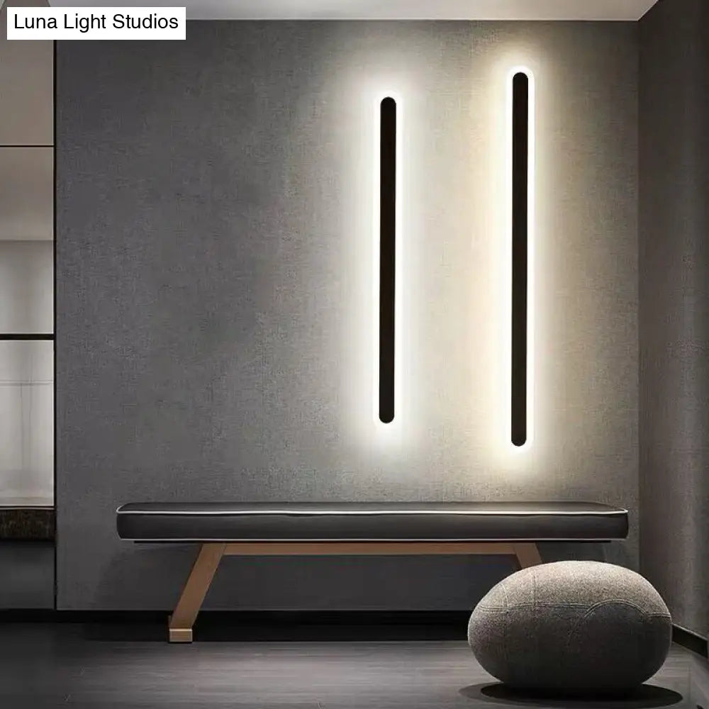 Nordic Style Acrylic Bar Led Wall Sconce For Corridor Lighting