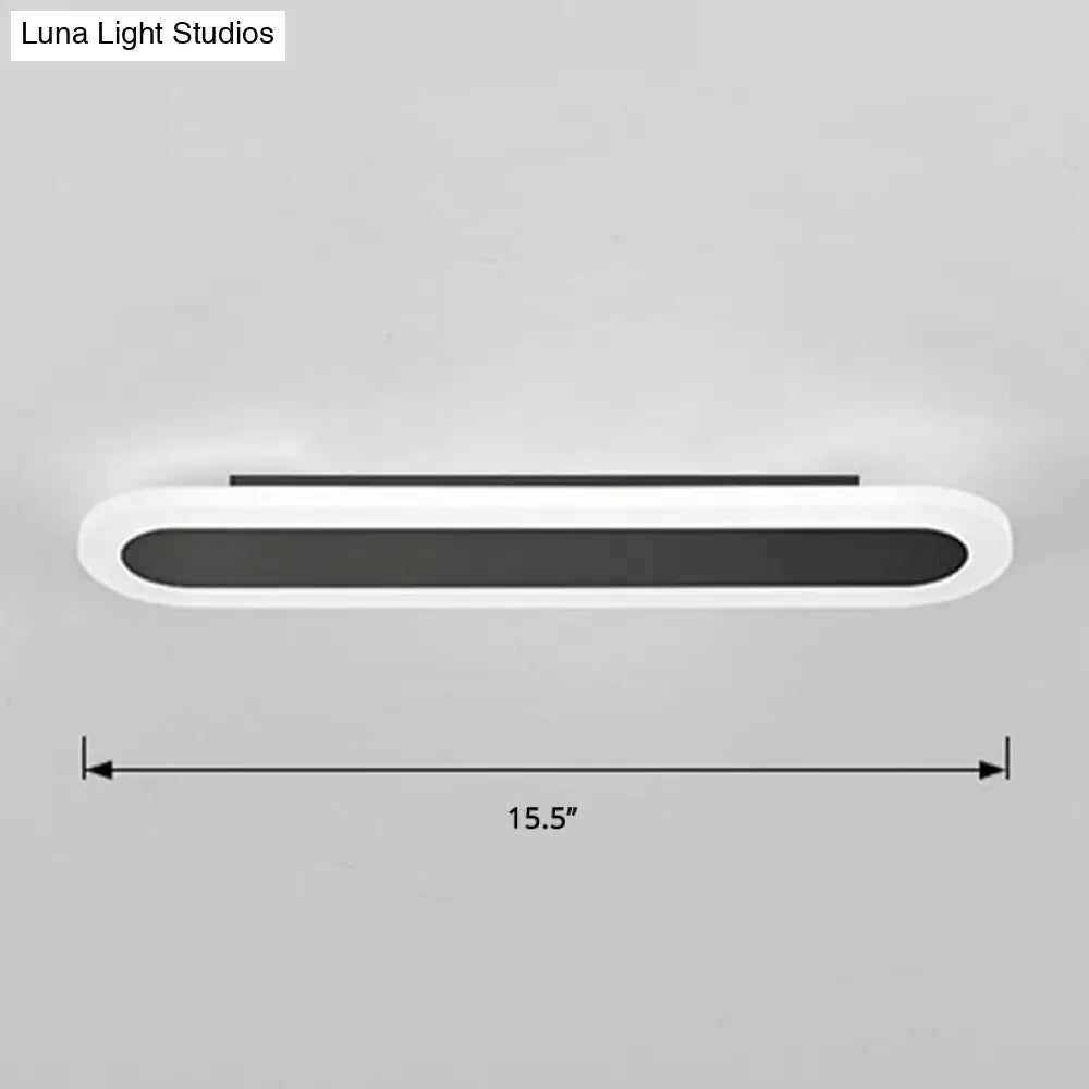 Nordic Style Acrylic Bar Led Wall Sconce For Corridor Lighting