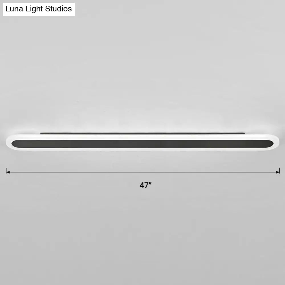 Nordic Style Acrylic Bar Led Wall Sconce For Corridor Lighting